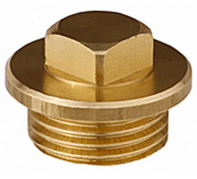 GENERAL FITTINGS 1/2″, никель с прижимной шайбой, Заглушка (51099-1/2)