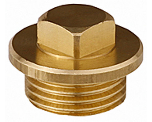 GENERAL FITTINGS 1/2″, никель с прижимной шайбой, Заглушка (51099-1/2)