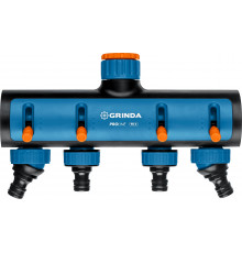 GRINDA TS-4, 3/4″-1″, четырехканальный, с внутренней резьбой, поливочные распределители, PROLine (8-426313)