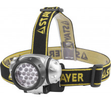 STAYER 19LED 3хAAA Налобный фонарьTOPLight (56570)