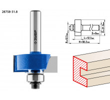 ЗУБР 31,8x12,7мм, хвостовик 8мм, фреза фальцевая