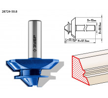 ЗУБР 50,8x22мм, фреза кромочная для углового сращивания