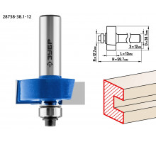 ЗУБР 38.1x13мм, хвостовик 12мм, фреза фальцевая