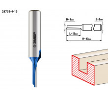 ЗУБР 4x13мм, хвостовик 8мм, фреза пазовая прямая