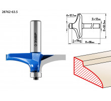 ЗУБР 63,5x19мм, радиус 0мм, фреза фигирейная №3