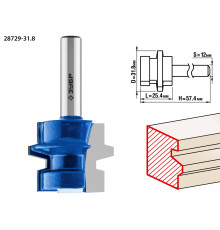ЗУБР 31,8x26мм, хвостовик 12мм, фреза комбинированная универсальная