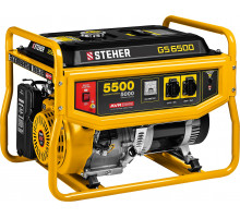 STEHER 5500 Вт, бензиновый генератор (GS-6500)