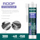 KRAFTOOL ROOF 300 мл прозрачный, Кровельный силиконовый герметик (41258-2)