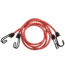 STAYER 120 см, d 8 мм, резиновый, c двойным стальным крюком, 2 шт, крепежный шнур (40506-120)