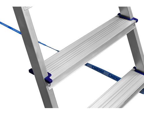 СИБИН 8 ступеней, 166 см, алюминиевая стремянка (38801-8)