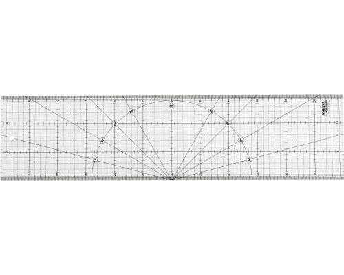 OLFA 150х600 мм, Разметочная метрическая линейка (OL-MQR-15x60)