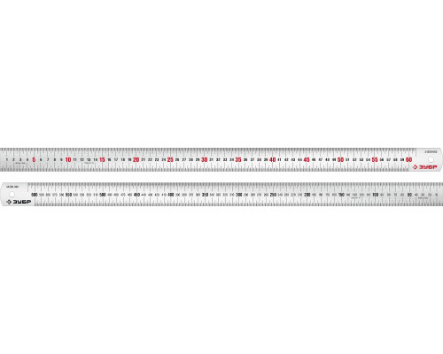 ЗУБР Про-60, длина 0,60 м, Усиленная нержавеющая линейка (34280-060)