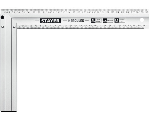 STAYER 300 мм, Жесткий столярный угольник (3432-30)