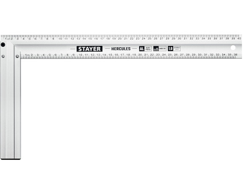 STAYER 400 мм, Жесткий столярный угольник (3432-40)