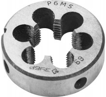 ЗУБР М20x1.5мм, сталь Р6М5, Плашка круглая машинно-ручная (4-28023-20-1.5)