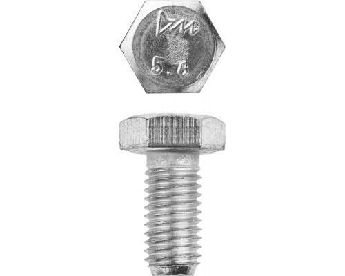 ЗУБР ГОСТ 7798-70 кл. пр. 5.8, M12 x 25 мм, болт оцинкованный, 5 кг (303080-12-025)