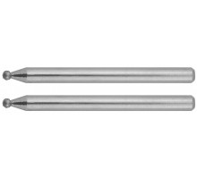 ЗУБР 2 шт, 2.0 x 3.2 x 38 мм, Набор алмазных мини-шарошек (35923)