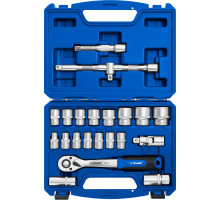 ЗУБР А-22, 22 предм.(1/2″), Универсальный набор инструмента (27632-H22)