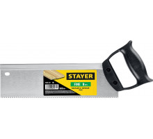 STAYER Fine 300 мм, Ножовка для стусла c обушком (1536-30)