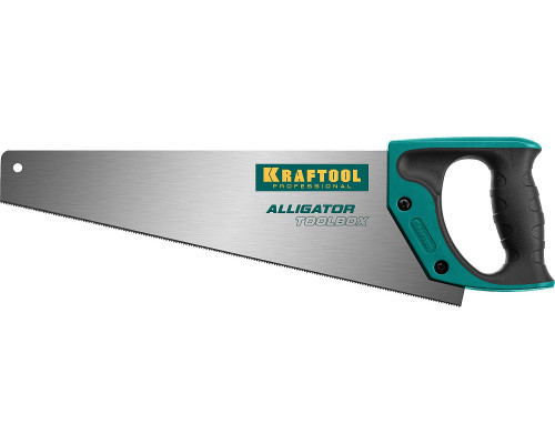 KRAFTOOL Alligator Toolbox 13 350 мм, Ножовка по дереву (15227-35)