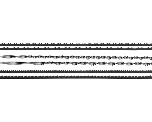 KRAFTOOL 130 мм, Полотна для лобзика (15348-H20)