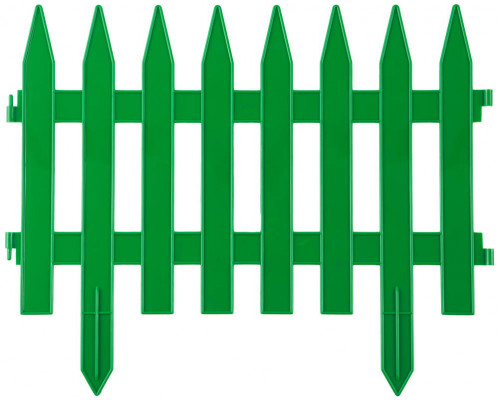 GRINDA Классика, размеры 28х300 см, зеленый, декоративный забор (422201-G)