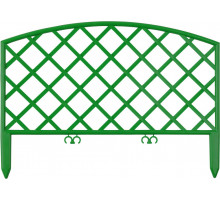 GRINDA Плетень, размеры 28х320 см, зеленый, декоративный забор (422207-G)
