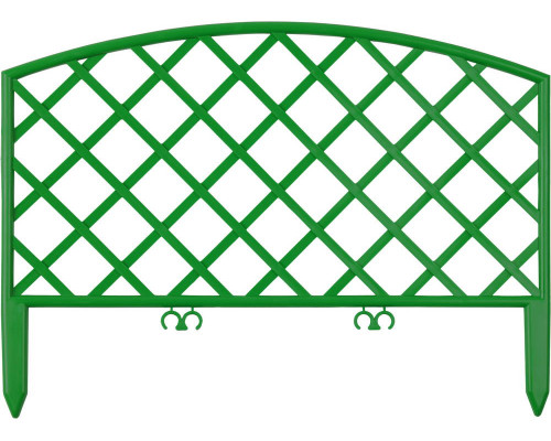 GRINDA Плетень, размеры 28х320 см, зеленый, декоративный забор (422207-G)