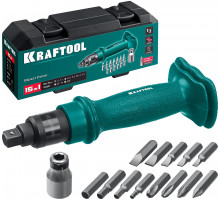 KRAFTOOL ID-15 15 предм., Ударно-поворотная отвертка (25550-Н10)