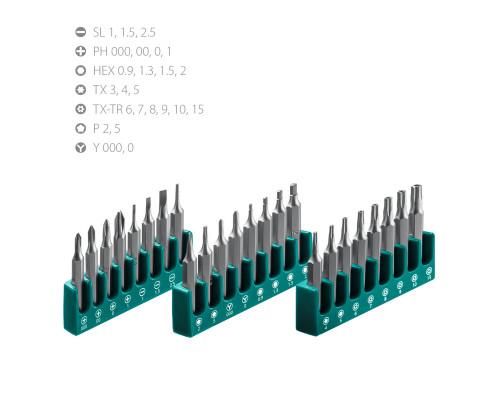 KRAFTOOL Precision-28 предм., Отвертка для точных работ (25677)