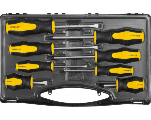 STAYER Hercules 8 предм, Набор отверток (25055-H8)