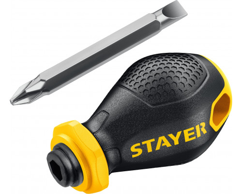 STAYER MaxFix PH2/SL6 32 мм, Переставная отвертка (2511)