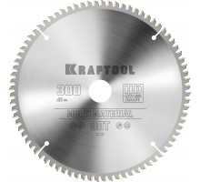 KRAFTOOL Multi Material 300х30мм 80Т, диск пильный по алюминию