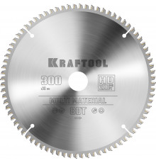 KRAFTOOL Multi Material 300х30мм 80Т, диск пильный по алюминию