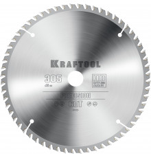 KRAFTOOL PRECISION 305х30мм 60Т, диск пильный по дереву