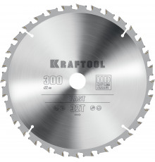 KRAFTOOL Fast 300х32мм 32Т, диск пильный по дереву