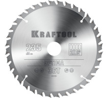 KRAFTOOL Optima 235х30мм 36Т, диск пильный по дереву