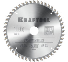 KRAFTOOL PRECISION 180х20мм 48Т, диск пильный по дереву