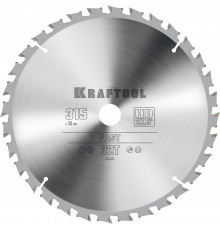 KRAFTOOL Fast 315х30мм 32Т, диск пильный по дереву