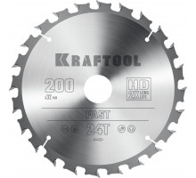 KRAFTOOL Fast 200х32мм 24Т, диск пильный по дереву