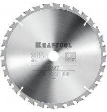 KRAFTOOL Fast 305х30мм 32Т, диск пильный по дереву