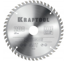 KRAFTOOL PRECISION 200х30мм 48Т, диск пильный по дереву