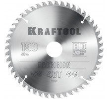 KRAFTOOL PRECISION 190х30мм 48Т, диск пильный по дереву