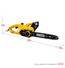 STEHER 2400 Вт, 40 см шина, электрическая цепная пила (ES-2440)