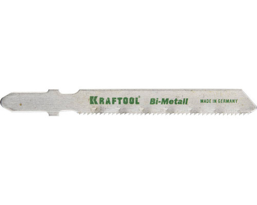 KRAFTOOL T118AF, EU-хвост., по металлу Bi-Met, шаг 1.2мм, 50мм, 2шт., Полотна для лобзика (159555-1,2)