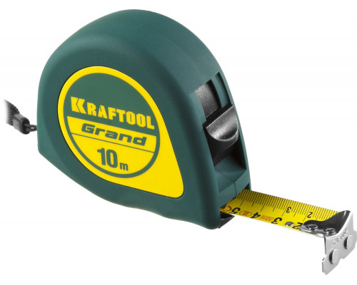 KRAFTOOL Grand 10м х 25мм, Рулетка (34022-10-25)