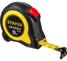 STAYER Leader 5м х 19мм, Рулетка с автостопом (3402-05-19)