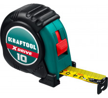 KRAFTOOL X-Drive 10м х 25мм, Рулетка (34122-10)