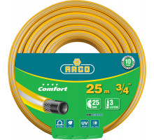 RACO COMFORT, 3/4″ 25 м, 25 атм, трёхслойный, армированный, поливочный шланг (40303-3/4-25)