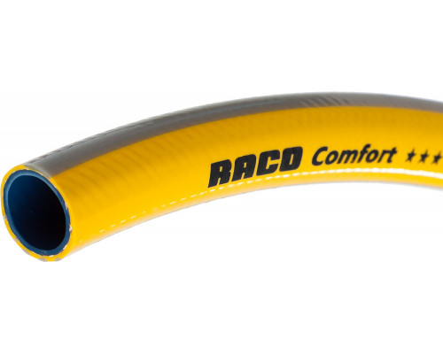 RACO COMFORT, 3/4″ 50 м, 25 атм, трёхслойный, армированный, поливочный шланг (40303-3/4-50)